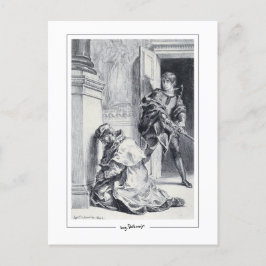 Postal Eugène Delacroix #712 - Postcard Bella Artes