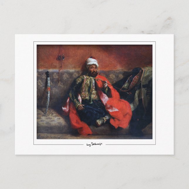 Postal Eugène Delacroix #713 - Postcard Bella Artes (Anverso)