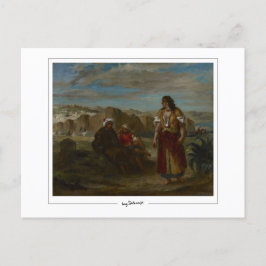 Postal Eugène Delacroix #756 - Postcard Bella Artes