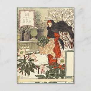 Postal Eugène Grasset descuembre