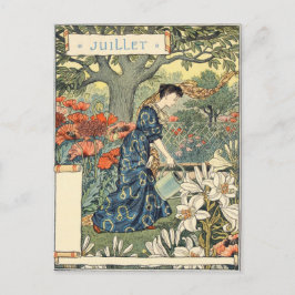 Postal Eugène Grasset juillet