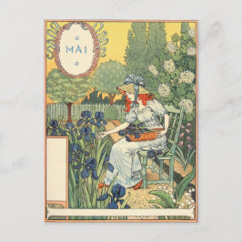 Postal Eugène Grasset mai