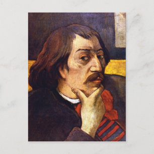 Postal Eugène Henri Paul Gauguin - autorretrato