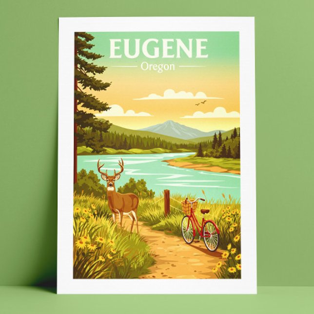 Postal Eugene Oregon (Subido por el creador)