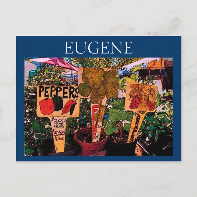 Postal Eugene Postcard (Anverso)