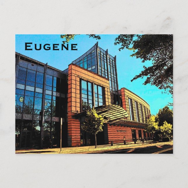 Postal Eugene Postcard (Anverso)