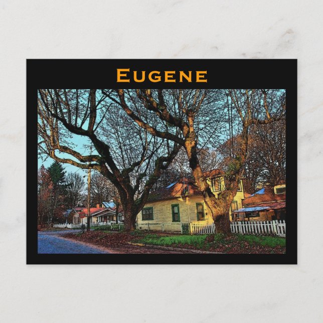 Postal Eugene Postcard (Anverso)