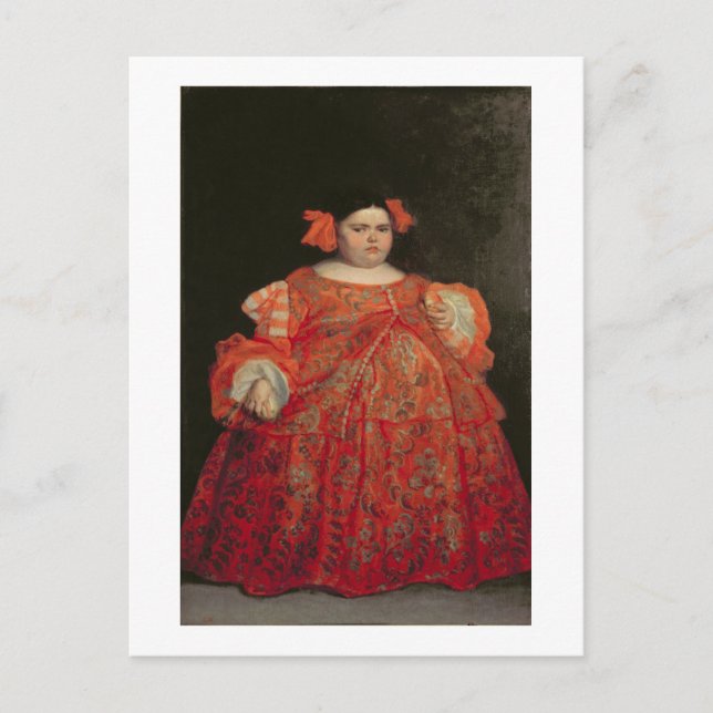 Postal Eugenia Martínez Vallejo, llamado La Monstrua (Anverso)