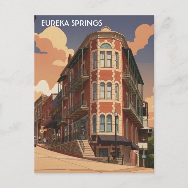Postal Eureka Springs Arkansas (Anverso)