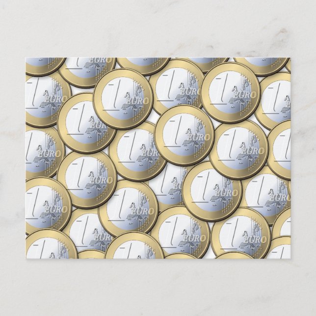 postal Euro Monedas (Anverso)