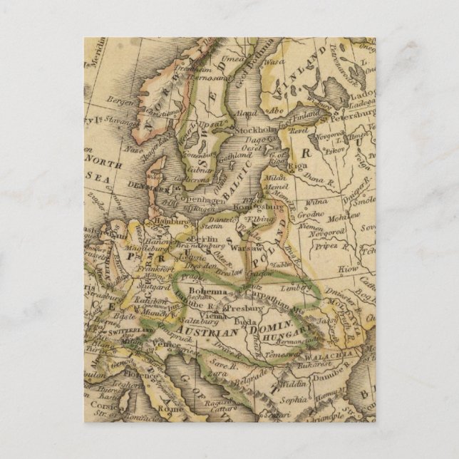Postal Europa 6 (Anverso)