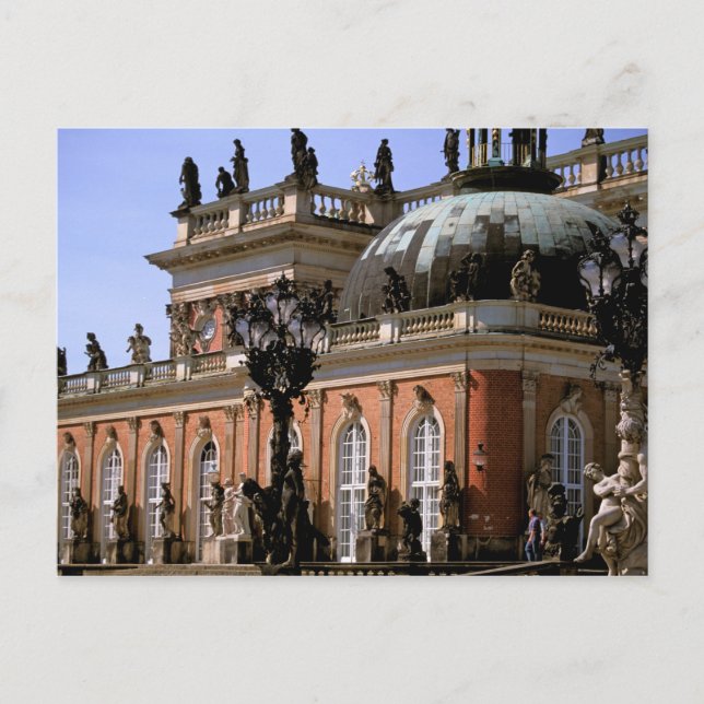 Postal Europa, Alemania, Potsdam. Parc Sanssouci, Neus (Anverso)