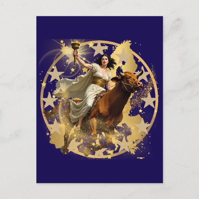 Postal Europa Aurora (Anverso)