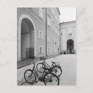 Postal Europa, Austria, Salzburgo. Bicicletas en