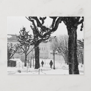Postal Europa, Austria, Salzburgo. Invierno,