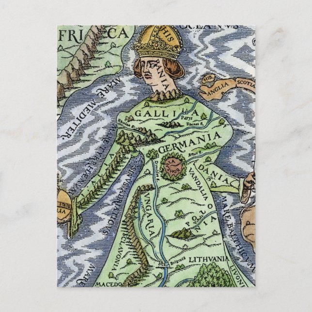 POSTAL EUROPA COMO REINA, 1588 (Anverso)