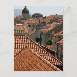 Postal Europa, Croacia. Ciudad medieval amurallada de 2
