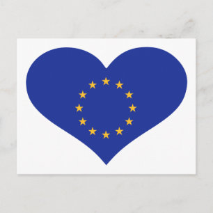 Postal Europa: el corazón de la bandera de la UE