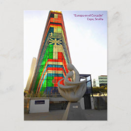 Postal "Europa en el Corazón" - EXPO - Sevilla