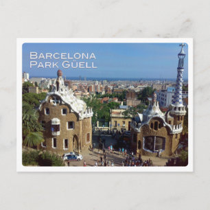 Postal Europa - España - Barcelona - Park Güell -