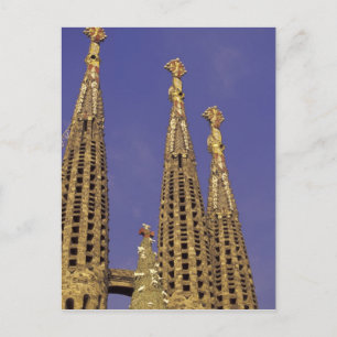 Postal Europa, España, Barcelona Sagrada Familia