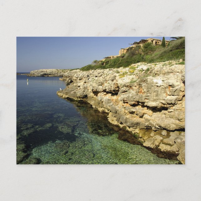 Postal Europa, España, Menorca, Binibeca. 2 (Anverso)