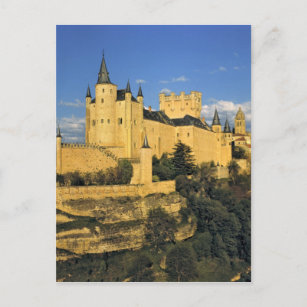 Postal Europa, España, Segovia. El imponente Alcázar,
