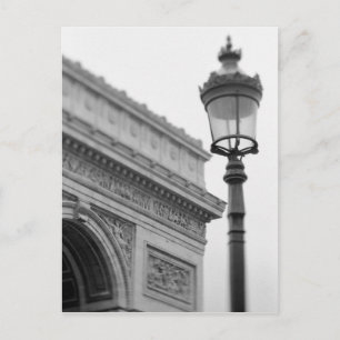 Postal Europa, Francia, París. Arco de Triunfo y