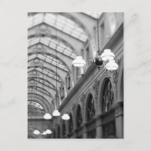 Postal Europa, Francia, París. Interior, Galería