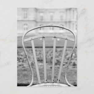 Postal Europa, Francia, París. Silla, Jardin du