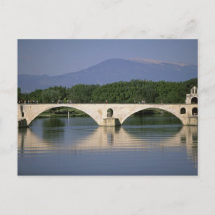 Postal Europa, Francia, Provenza, Aviñón. Pont St,