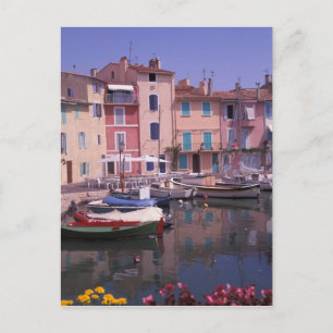 Postal Europa, Francia, Provenza, Martigues. Espejo de