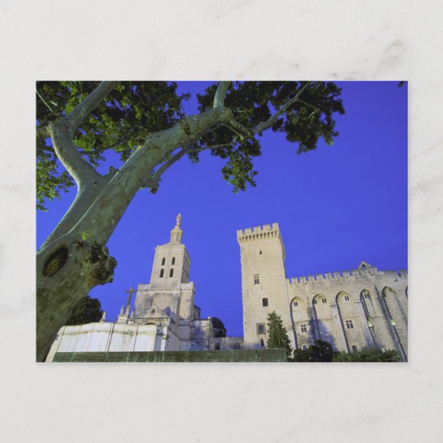 Postal Europa, Francia, Provenza, Vaucluse, Aviñón. (Anverso)