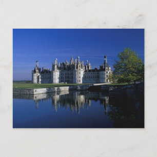 Postal Europa, Francia, Valle del Loira. Castillo Chambor