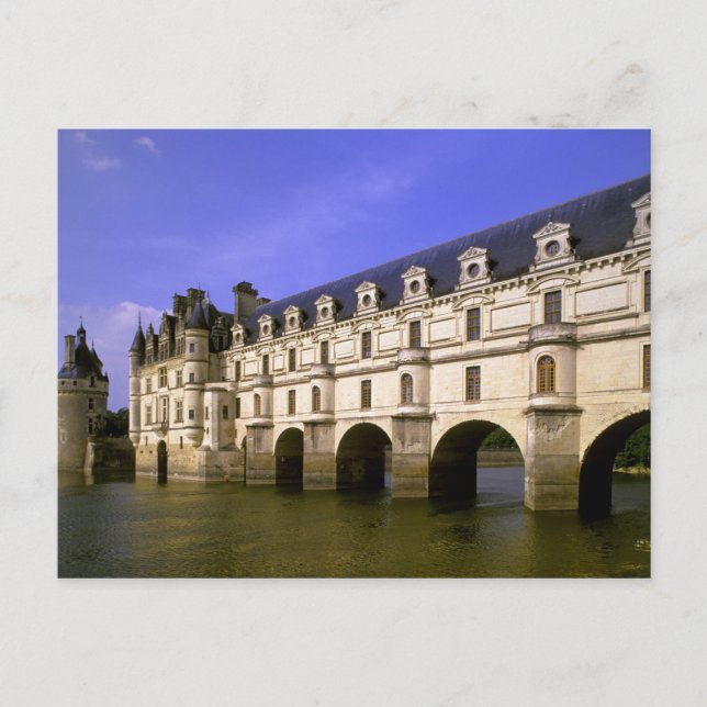 Postal Europa, Francia, Valle del Loira. Chateau (Anverso)