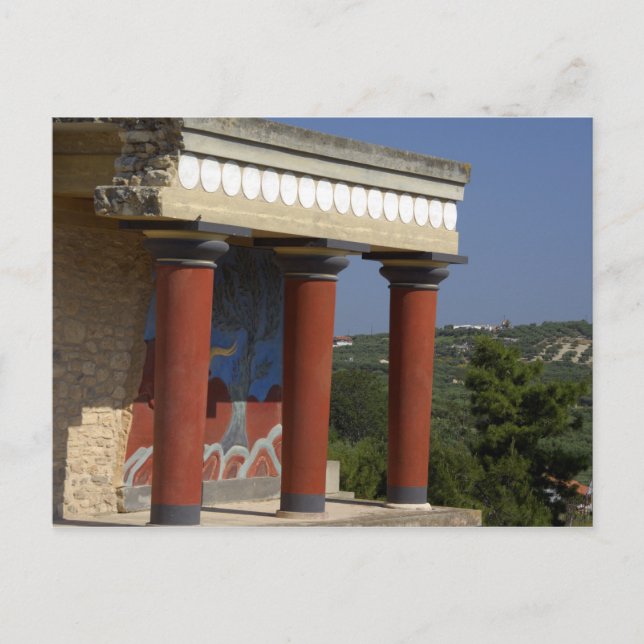 Postal Europa, Grecia, Creta (alias Kriti), Heraklion (Anverso)