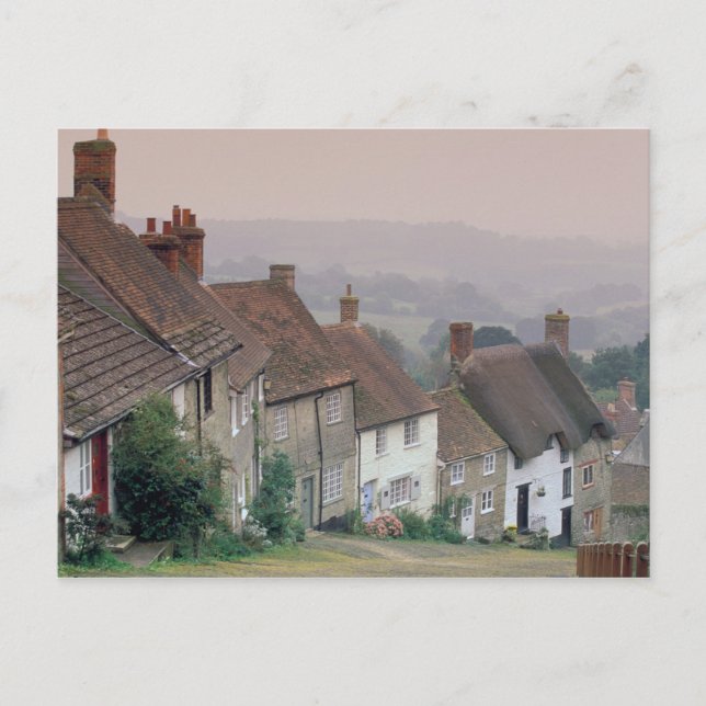 Postal Europa, Inglaterra, Dorset, Gold Hill, Shaftesbury (Anverso)