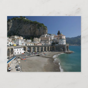 Postal Europa, Italia, Campania, (Costa de Amalfi), Amalf