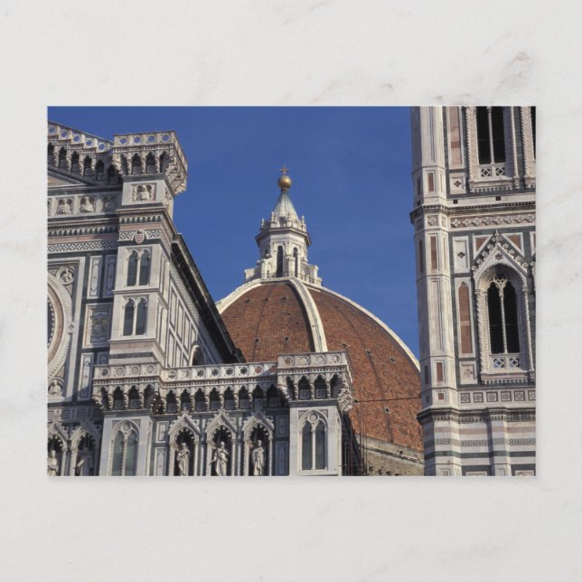 Postal Europa, Italia, Florencia. Catedral del Duomo (Anverso)