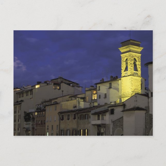 Postal Europa, Italia, Florencia, detalles arquitectónico (Anverso)