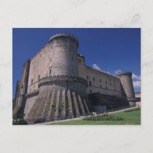 Postal Europa, Italia, Nápoles, Castillo Nuevo