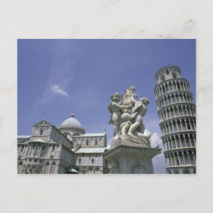 Postal Europa, Italia, Pisa, Torre inclinada de Pisa
