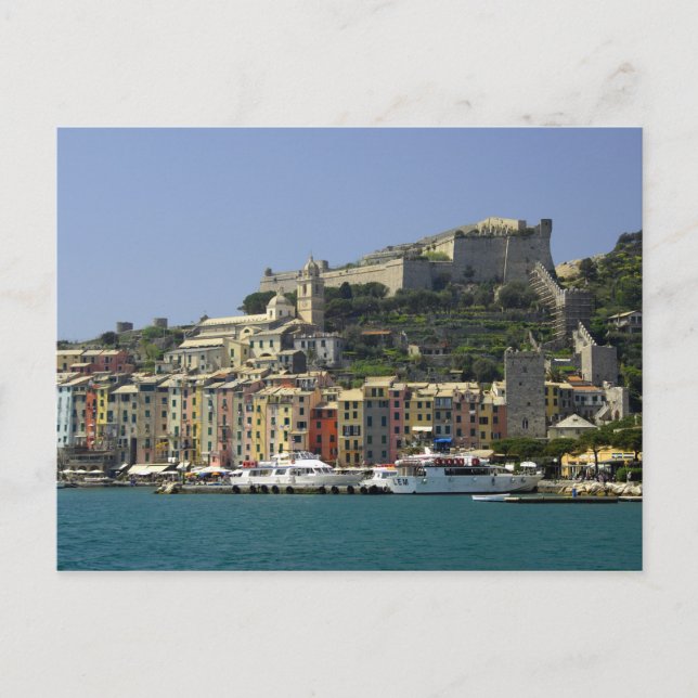 Postal Europa, Italia, Portovenere o Porto Venere. (Anverso)
