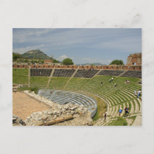 Postal Europa, Italia, Sicilia, Taormina. siglo III 2