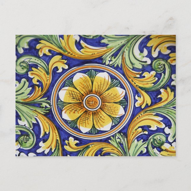 Postal Europa, Italia, Sicilia, Taormina. Tradicional 4 (Anverso)