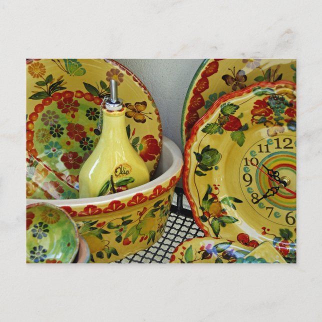 Postal Europa, Italia, Sicilia, Taormina. Tradicional 8 (Anverso)