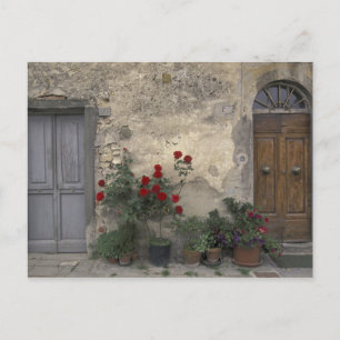 Postal Europa, Italia, Toscana, Chianti, puerta de entrad