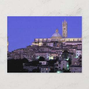 Postal Europa, Italia, Toscana, Siena. 13.º Duomo y