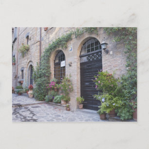 Postal Europa, Italia, Umbría, Civita, Casa Tradicional
