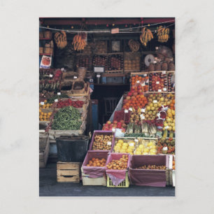 Postal Europa, Italia, Venecia. Frutos coloridos y